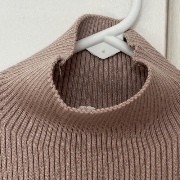 Anthropologie Twofer maxi dress in lilac, long light purple dress, small petite - Picture 11 of 17